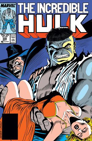 Incredible Hulk #335 cover