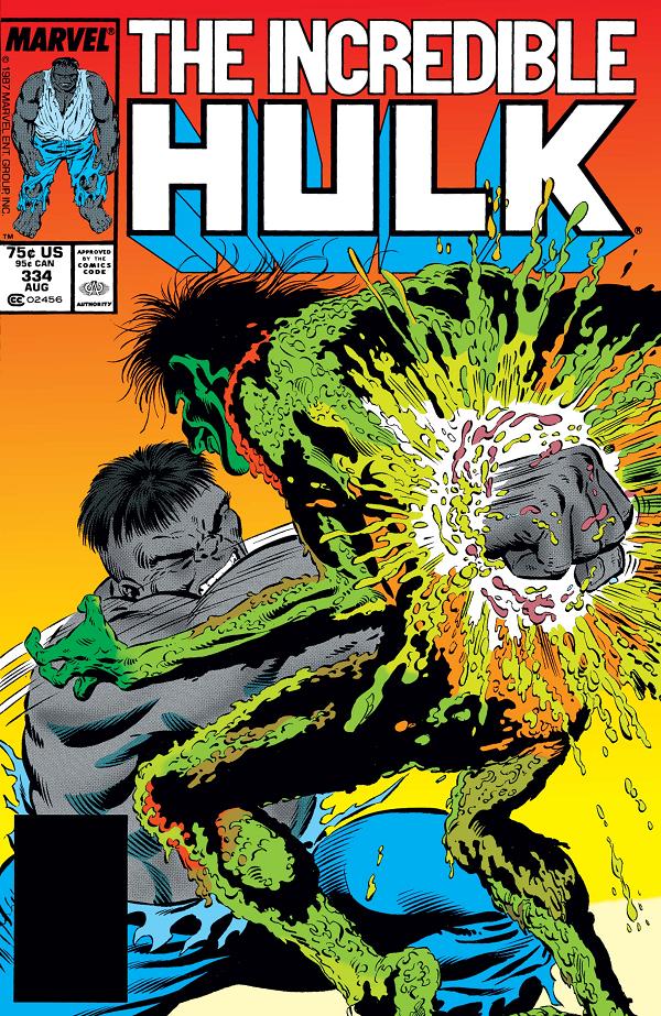 Incredible Hulk #334  cover