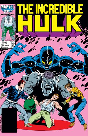 Incredible Hulk #328  cover