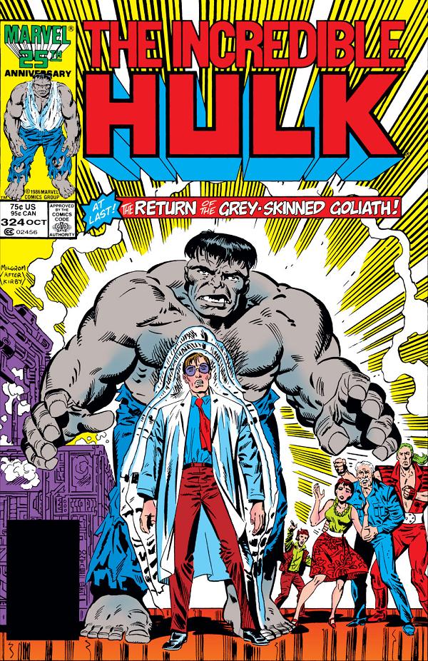 Incredible Hulk #324  cover