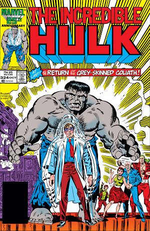 Incredible Hulk #324  cover