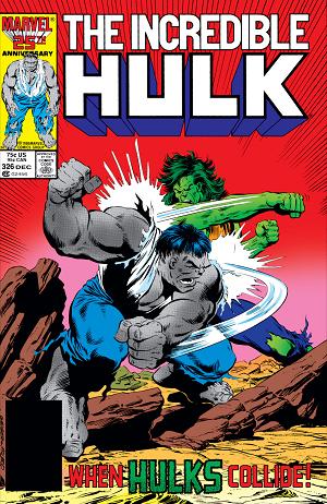 Incredible Hulk #326 cover