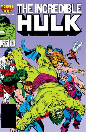 Incredible Hulk #322  cover