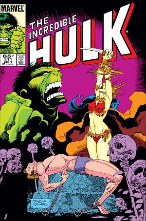 Incredible Hulk #311 cover