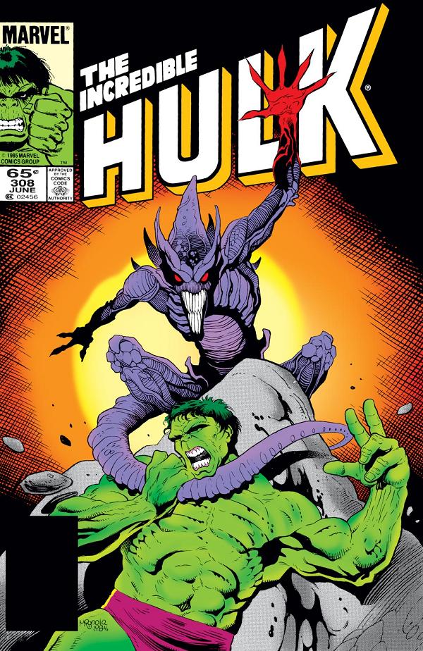 Incredible Hulk #308  cover