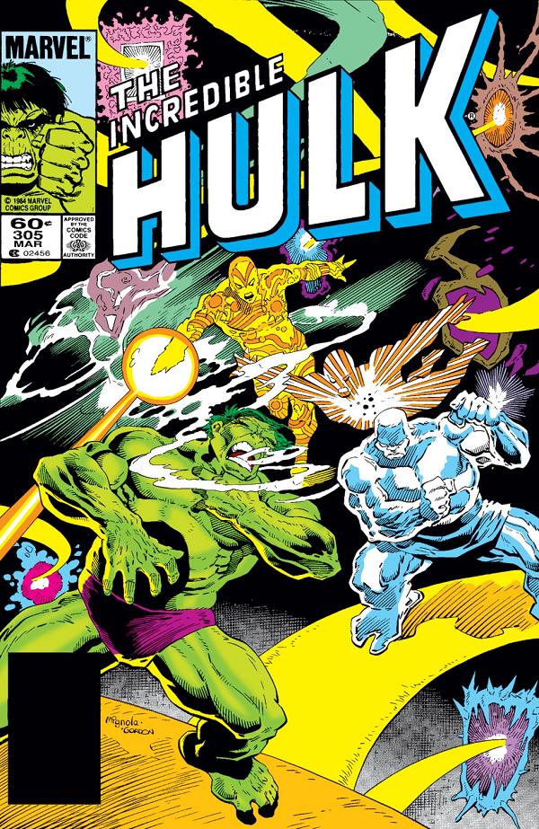 Incredible Hulk #305  cover