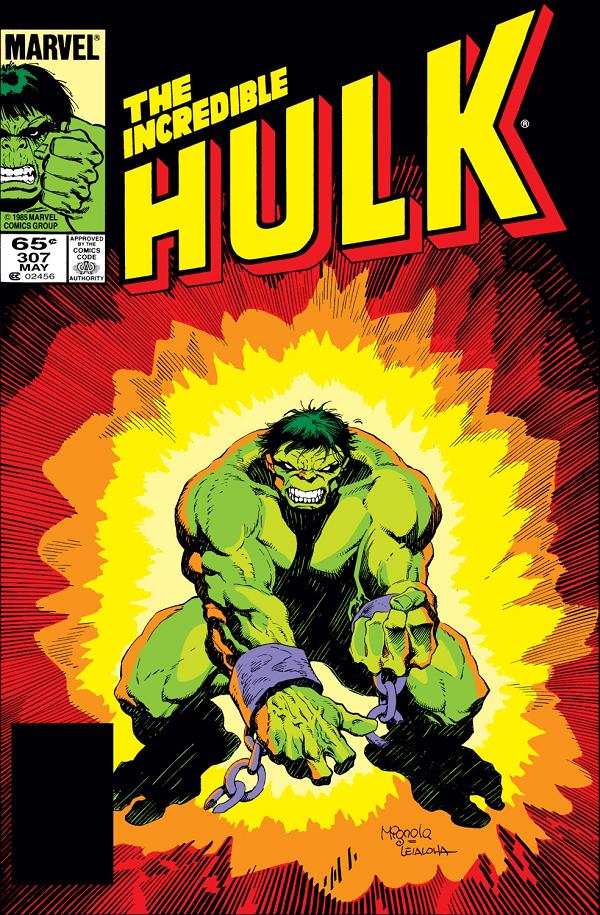 Incredible Hulk #307  cover