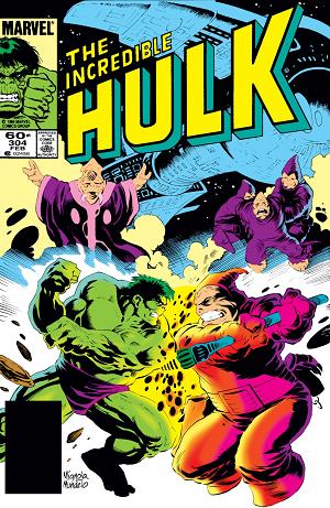 Incredible Hulk #304  cover