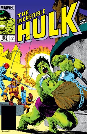 Incredible Hulk #303  cover