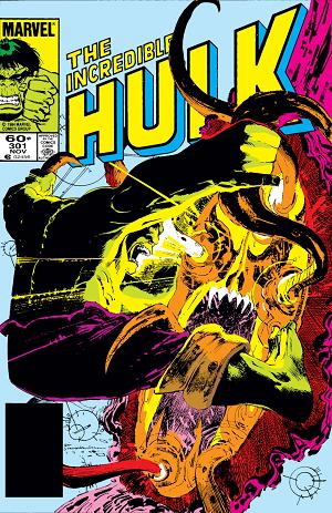Incredible Hulk #301  cover