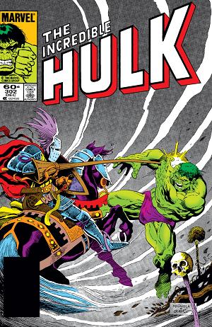 Incredible Hulk #302  cover