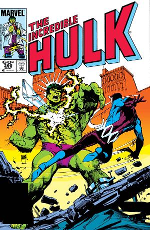 Incredible Hulk #295  cover