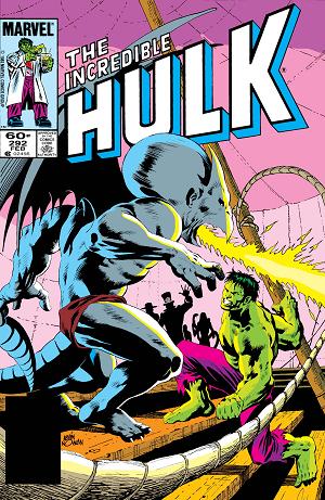 Incredible Hulk #292  cover