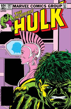 Incredible Hulk #287  cover