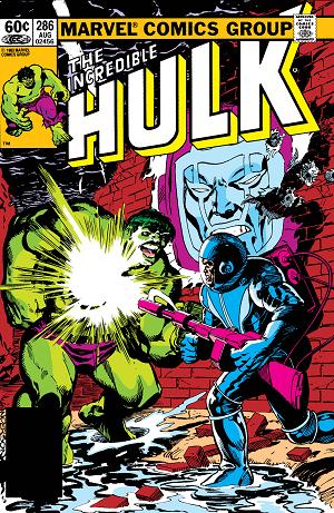 Incredible Hulk #286  cover
