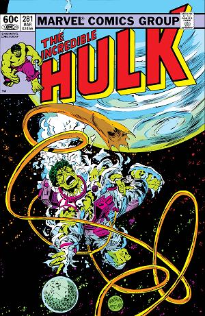Incredible Hulk #281  cover