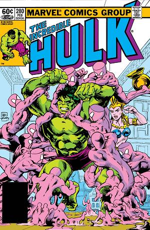 Incredible Hulk #280  cover