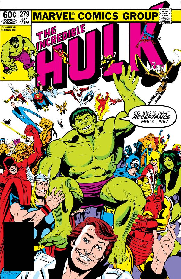Incredible Hulk #279  cover