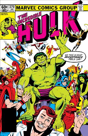 Incredible Hulk #279 cover