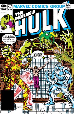 Incredible Hulk #277  cover