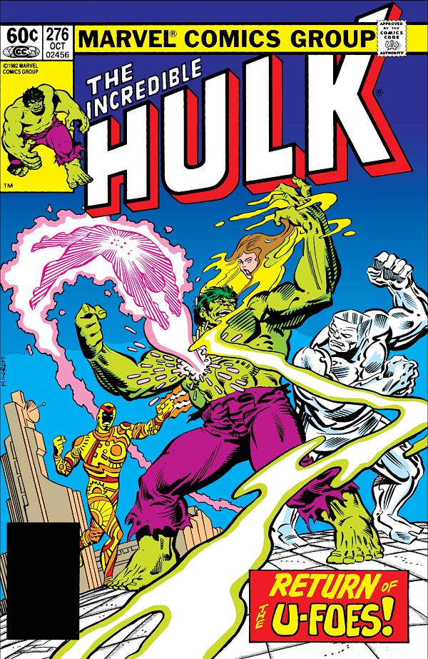 Incredible Hulk #276  cover