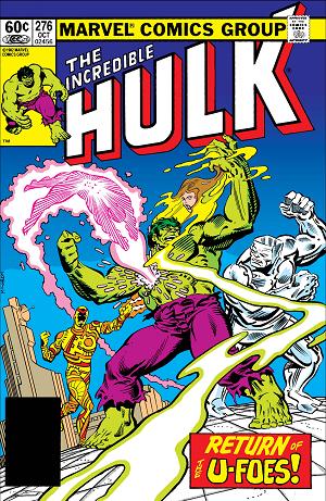 Incredible Hulk #276  cover
