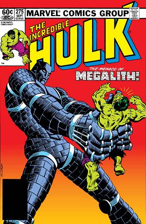 Incredible Hulk #275  cover
