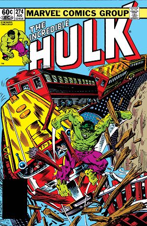 Incredible Hulk #274  cover
