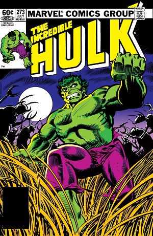 Incredible Hulk #273  cover