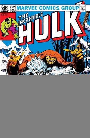 Incredible Hulk #272  cover