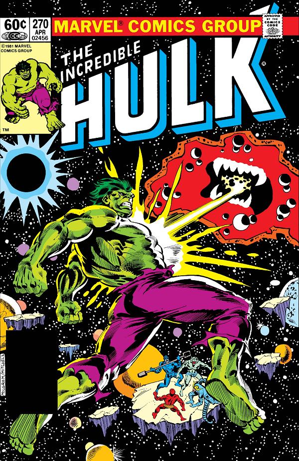 Incredible Hulk #270  cover