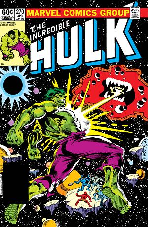 Incredible Hulk #270  cover