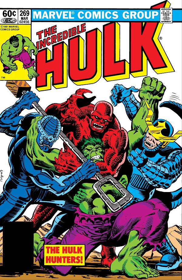 Incredible Hulk #269  cover