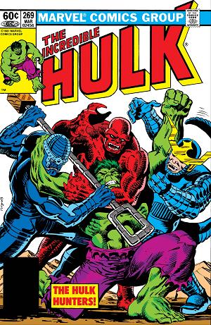Incredible Hulk #269  cover