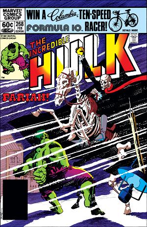 Incredible Hulk #268  cover