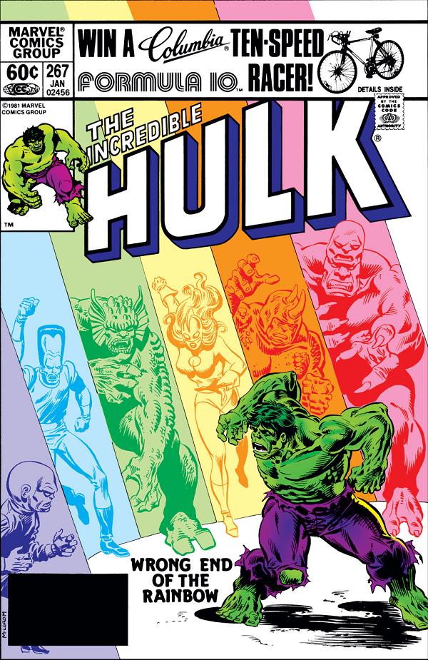 Incredible Hulk #267  cover