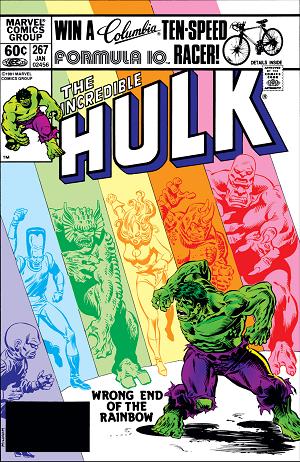 Incredible Hulk #267  cover