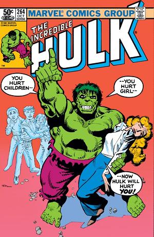 Incredible Hulk #264  cover