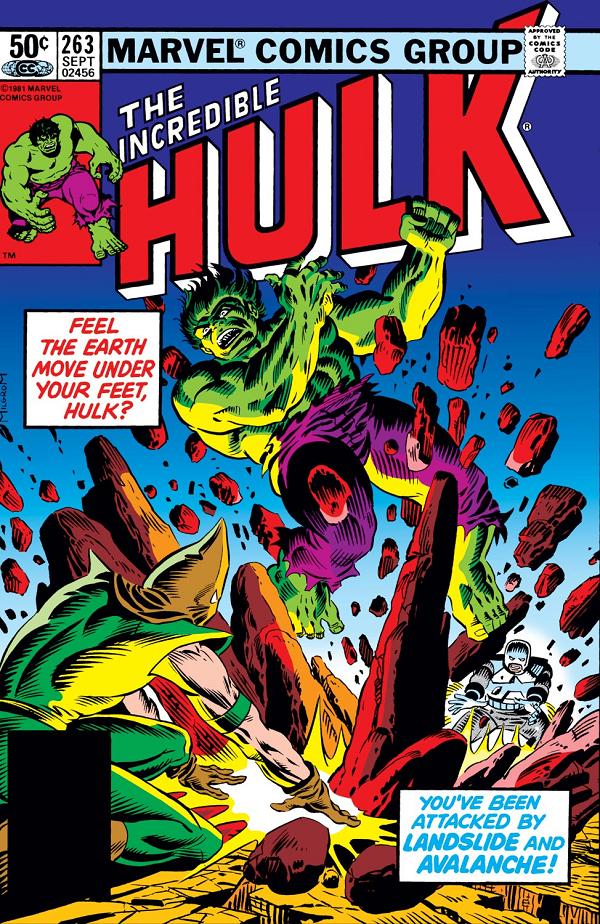 Incredible Hulk #263  cover