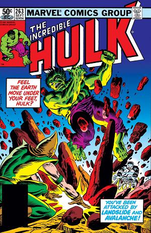 Incredible Hulk #263  cover