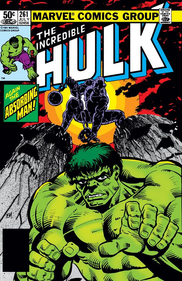 Incredible Hulk #261  cover