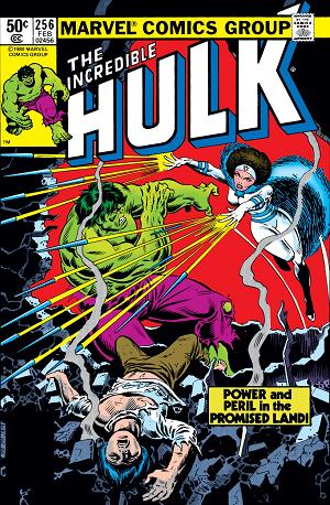 Incredible Hulk #256  cover