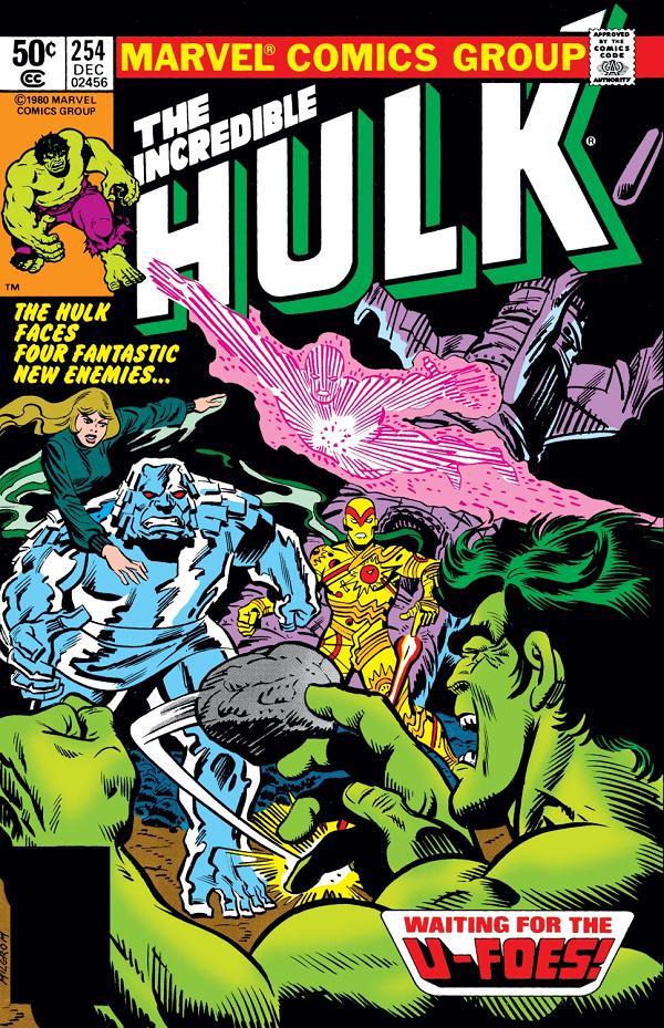 Incredible Hulk #254  cover