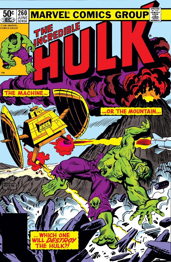 Incredible Hulk #260  cover