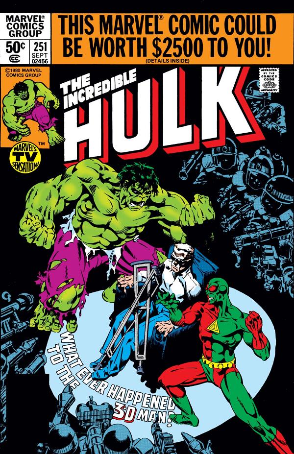 Incredible Hulk #251  cover