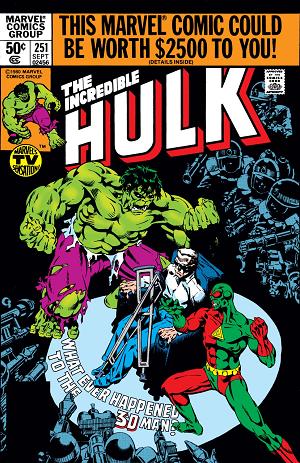 Incredible Hulk #251  cover