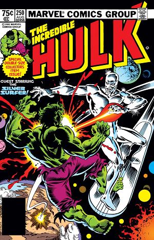 Incredible Hulk #250  cover