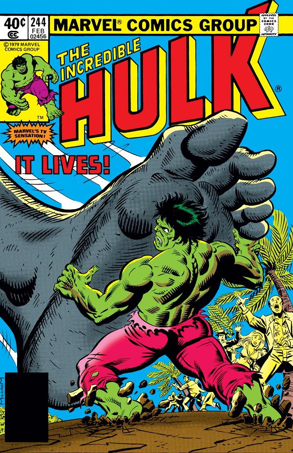Incredible Hulk #244  cover