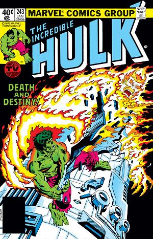 Incredible Hulk #243  cover