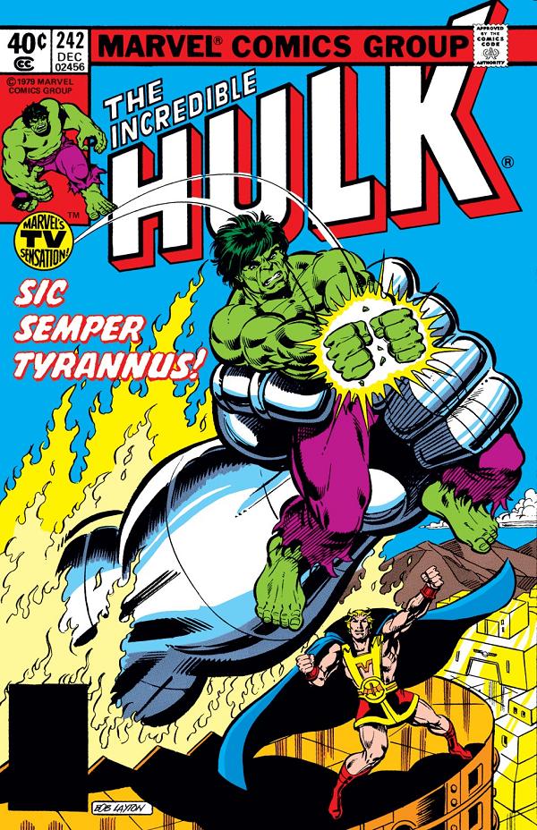 Incredible Hulk #242  cover